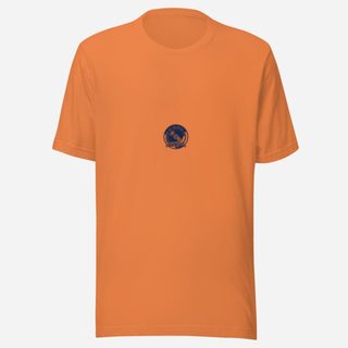 DJ Burna Vinyl Crest Tee Burnt Orange