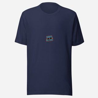 DJ Burna Vinyl Or Nothing Tee Navy