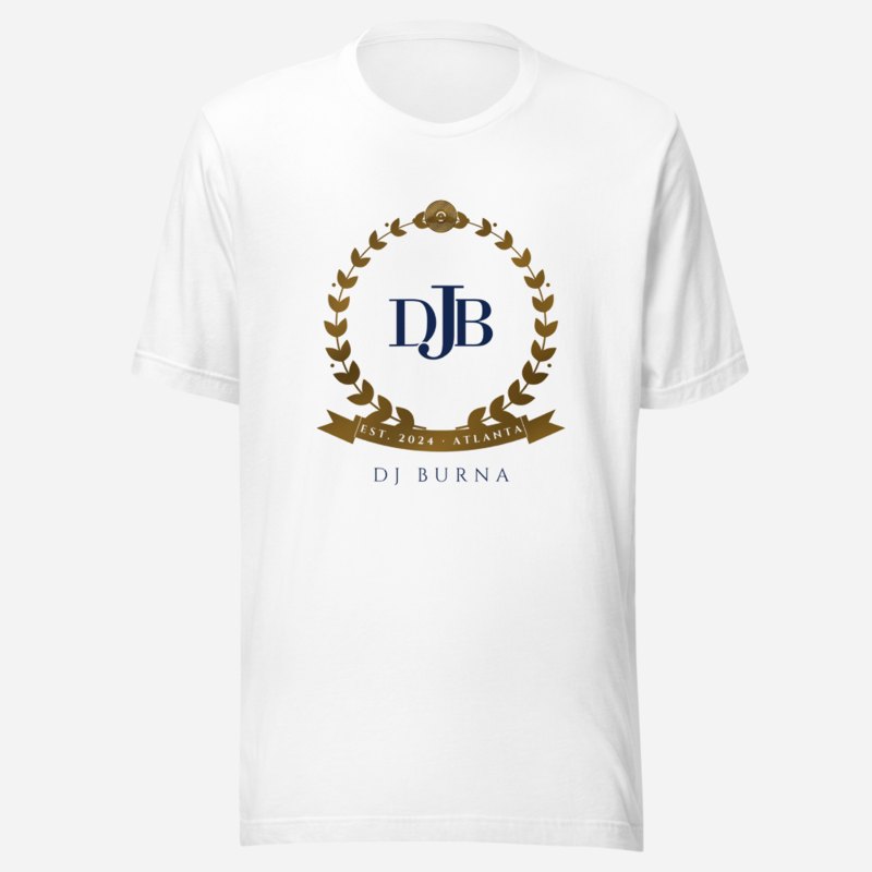 DJ Burna Maison Crest Tee in White