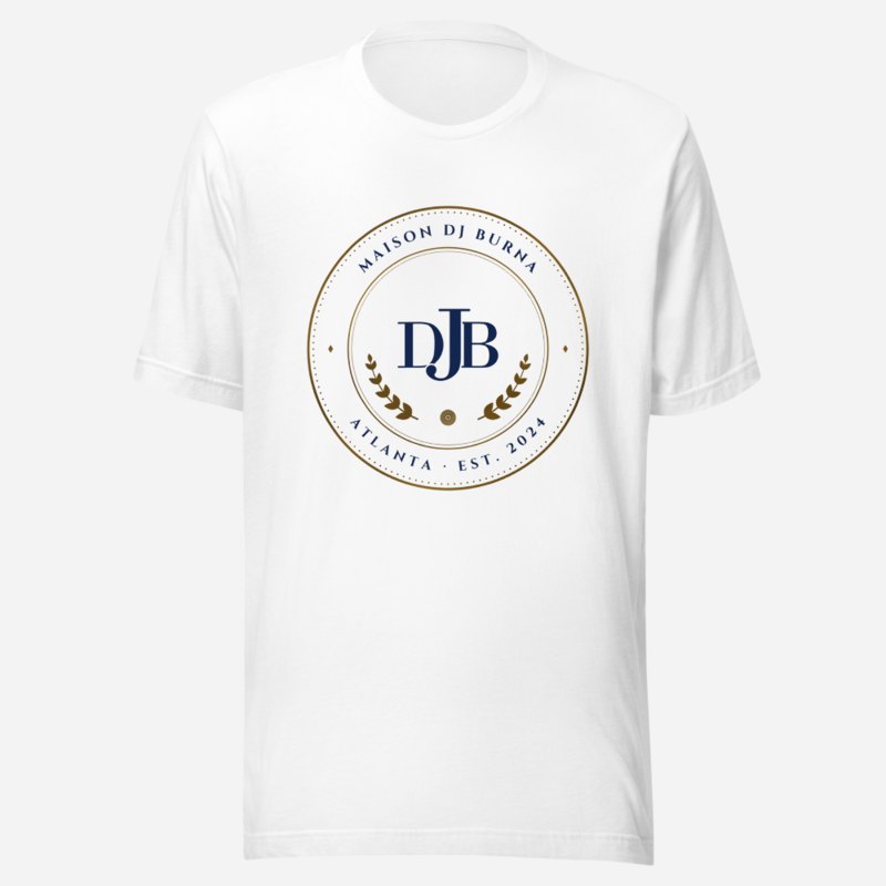 DJ Burna Maison Medallion Tee in White