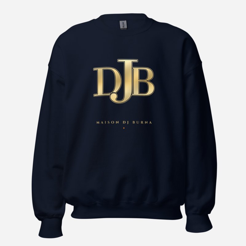 DJ Burna Maison Embroidered Monogram Sweatshirt