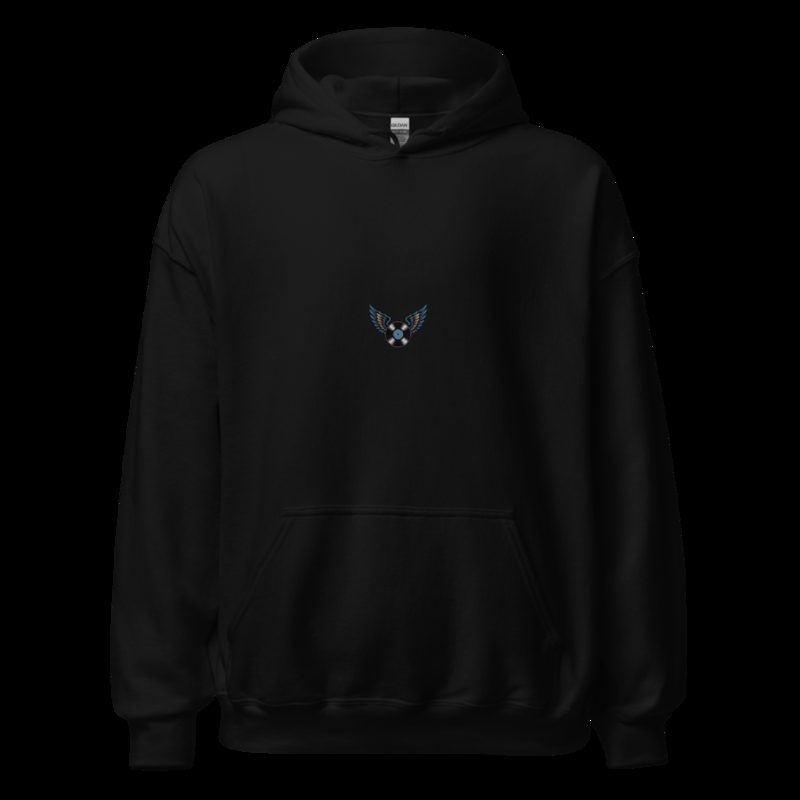 DJ Burna Winged Vinyl Icon Hoodie