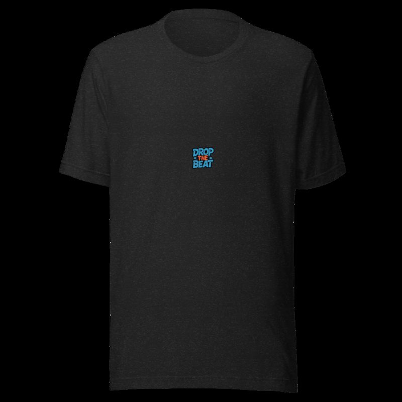 DJ Burna Drop The Beat Tee Black Heather