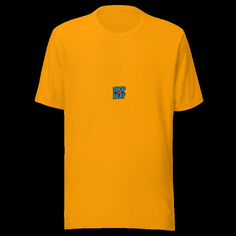 DJ Burna Drop The Beat Tee Gold