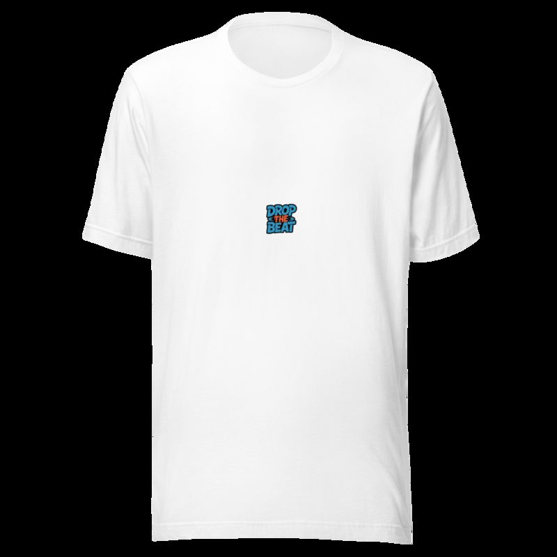 DJ Burna Drop The Beat Tee White