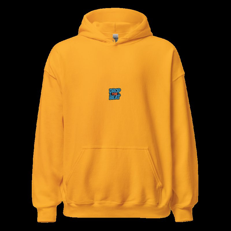 DJ Burna Drop The Beat Hoodie Gold