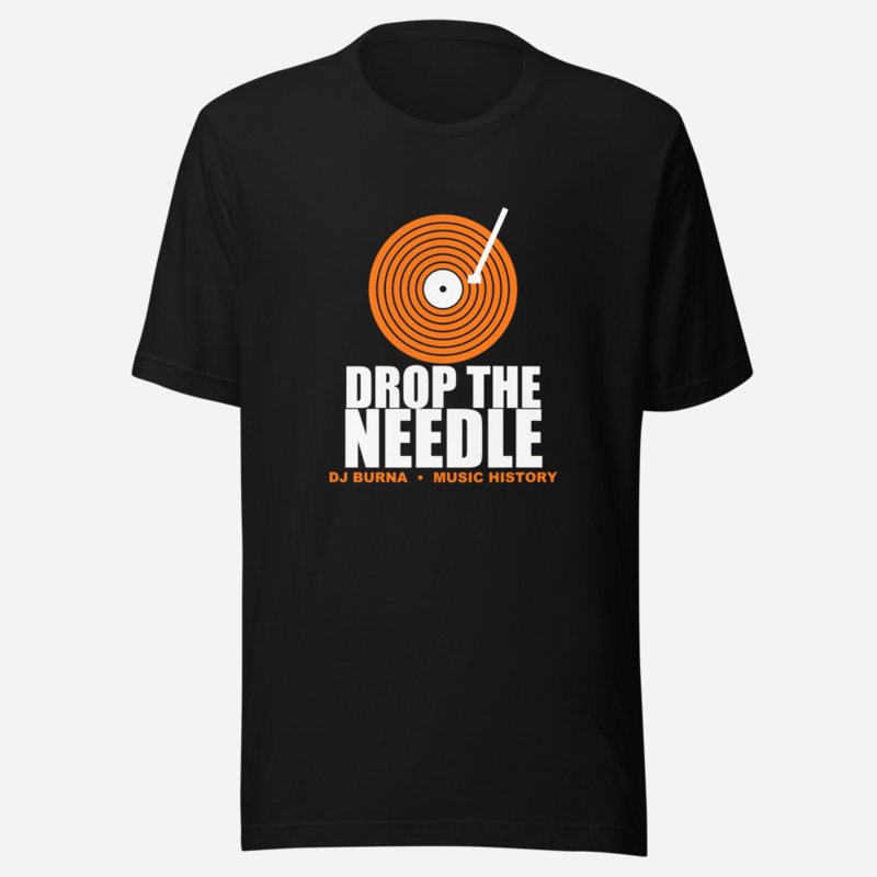 DJ Burna Drop The Needle Tee in Black