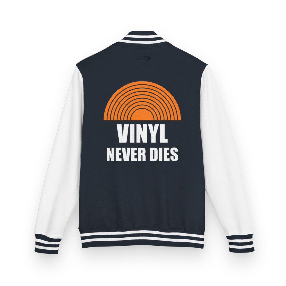 DJ Burna Vinyl Never Dies Varsity Jacket