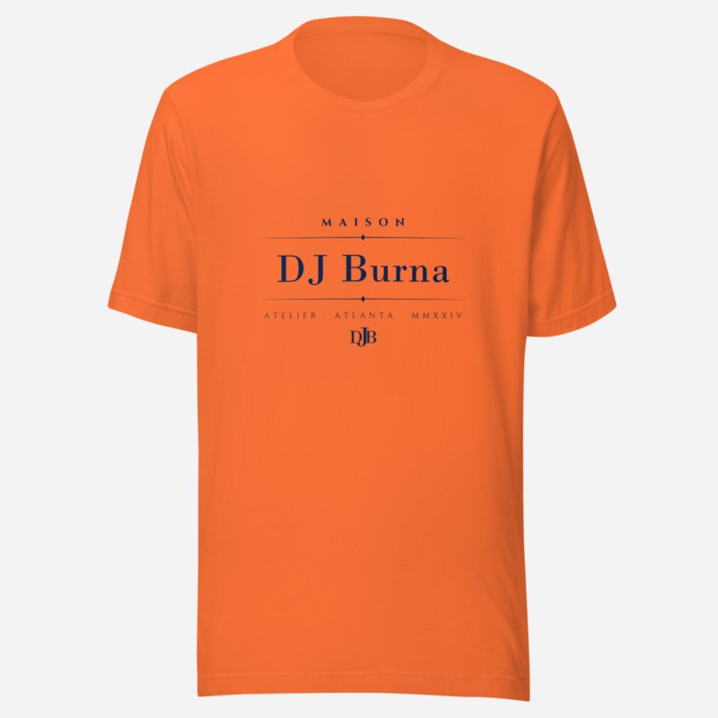 DJ Burna Maison Signature Tee in Orange