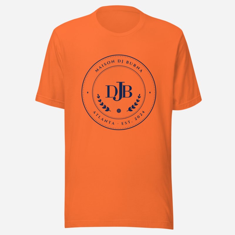 DJ Burna Maison Medallion Tee Orange