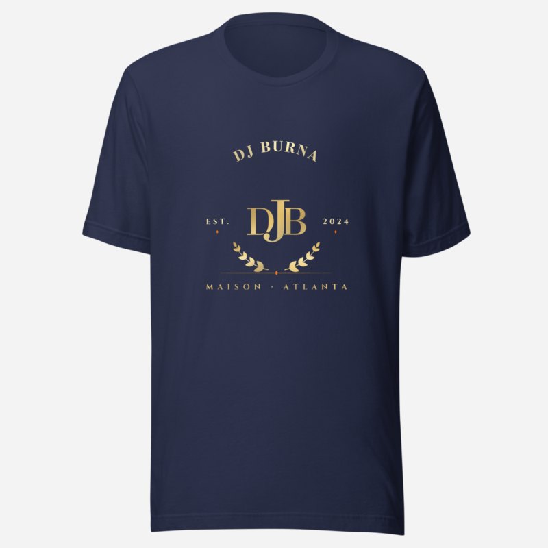 DJ Burna Maison Heritage Arch Tee Navy