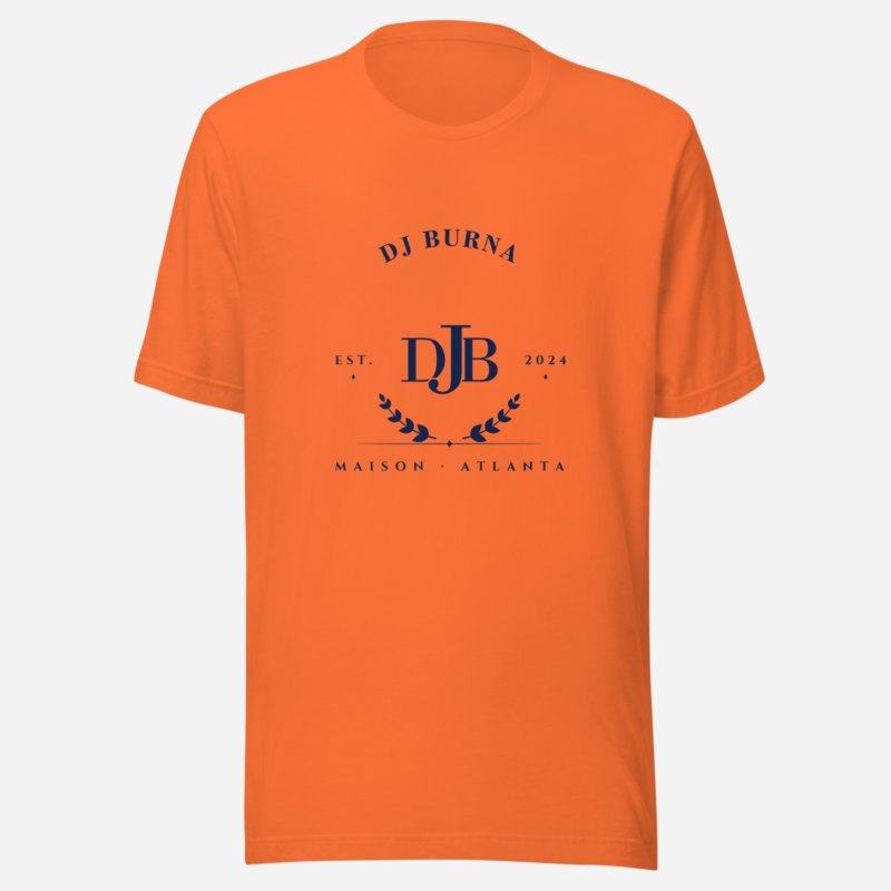 DJ Burna Maison Heritage Arch Tee Orange