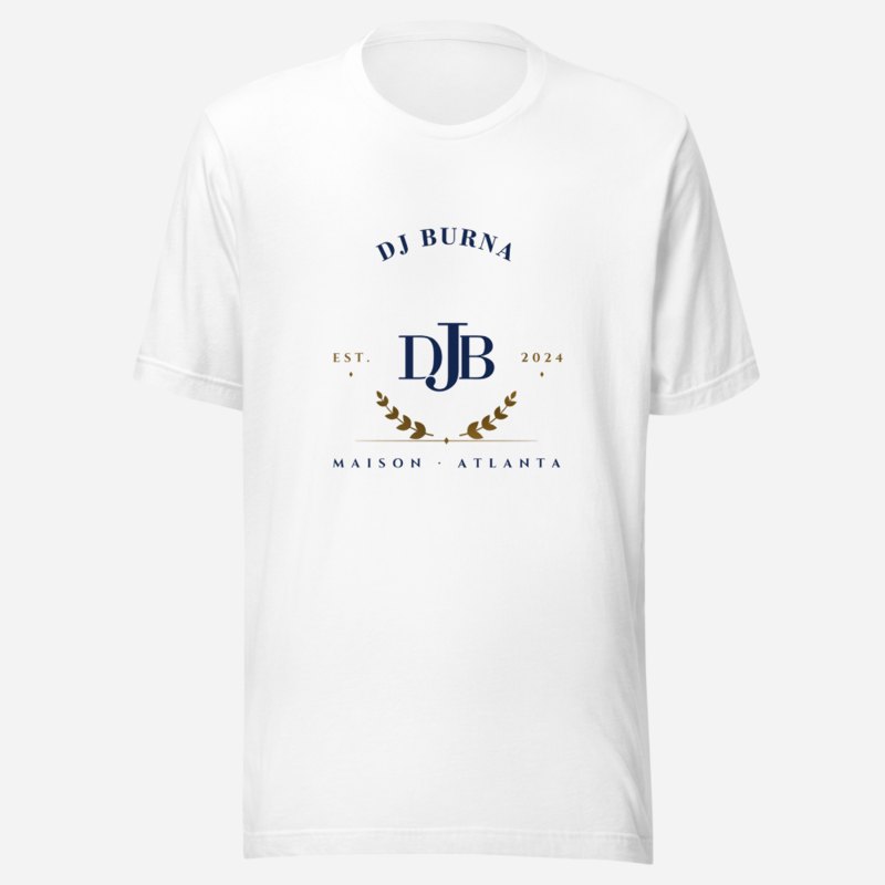 DJ Burna Maison Heritage Arch Tee White