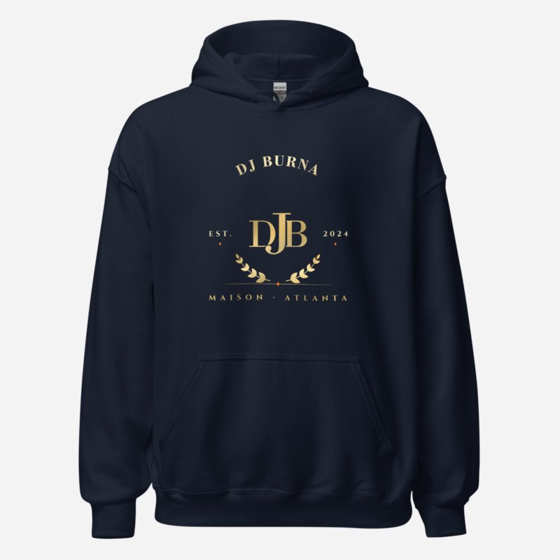 DJ Burna Maison Heritage Arch Hoodie Navy