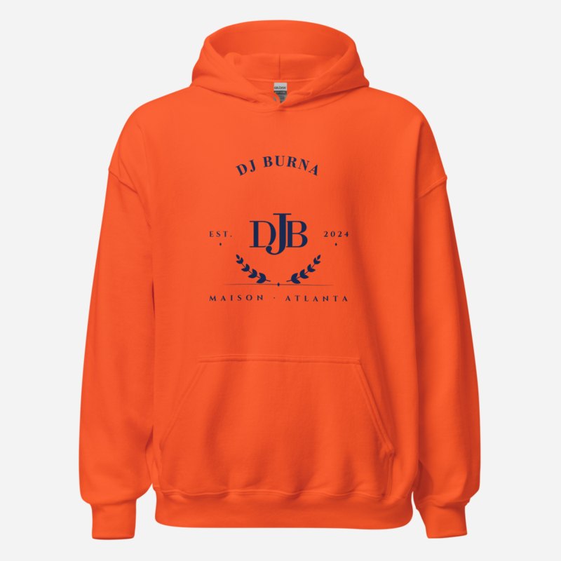 DJ Burna Maison Heritage Arch Hoodie Orange