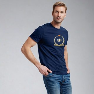 DJ Burna Maison Crest Tee AI model